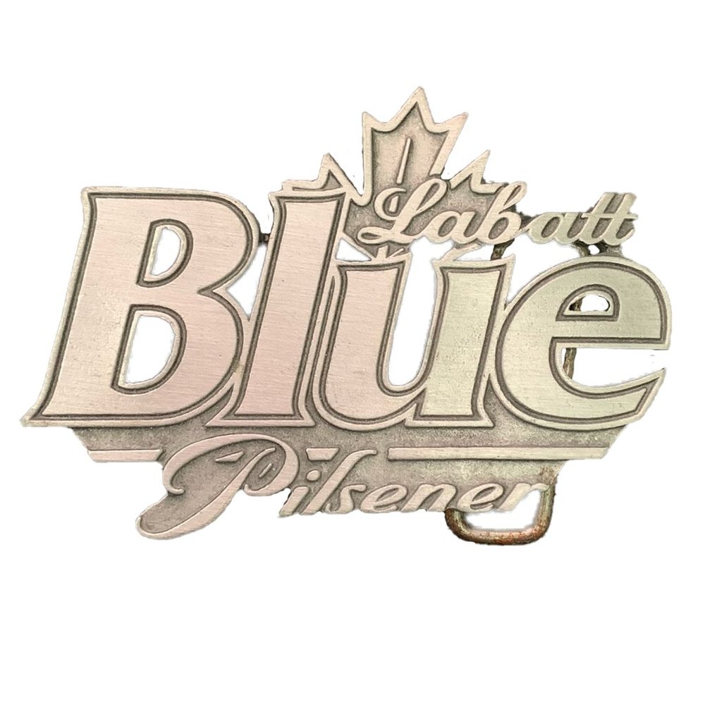 Vintage Labatt Blue Belt Buckle